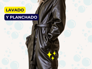 ABRIGO O CHAQUETÓN DE CUERO