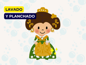 TRAJE DE FALLERA NIÑA (HASTA 10 AÑOS)