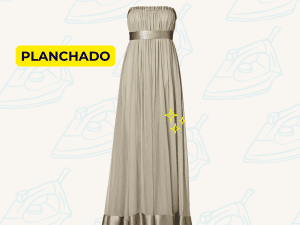 PLANCHADO VESTIDO LARGO