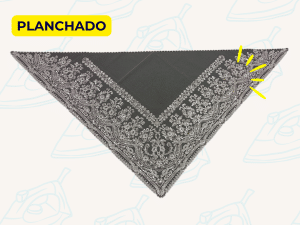 PLANCHADO MANTELETA DE FALLERA